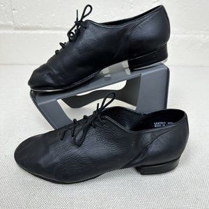 Glordano by Leo's - Ultra tone Tap Dancing Shoes 9.5 W Womens Black Lace Up
